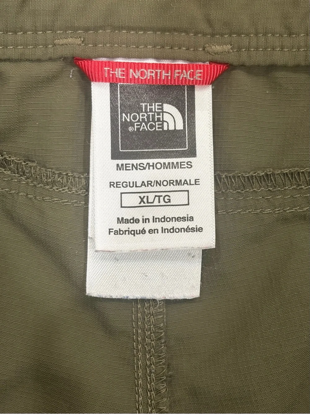 The North Face Green Cargo Shorts 10” - Men's XL